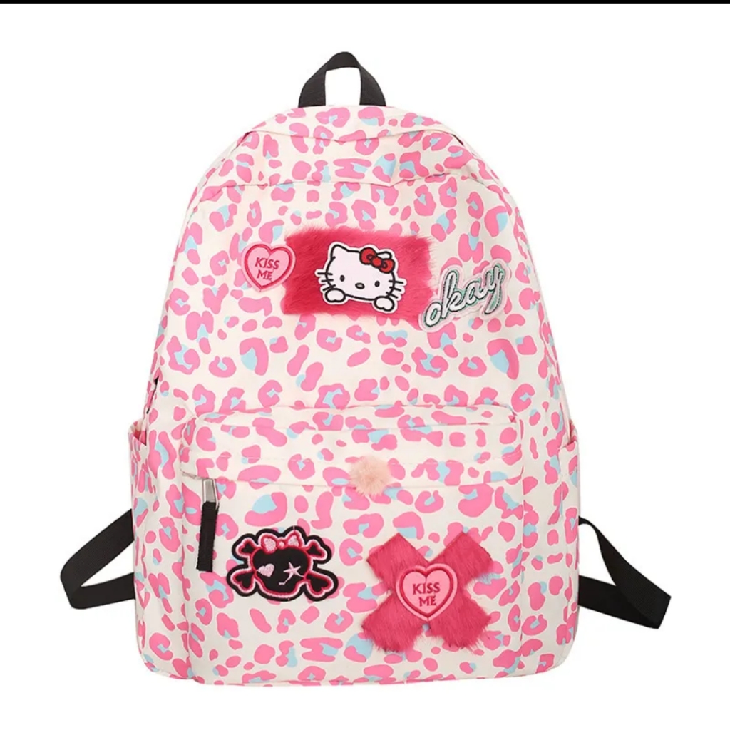 Hello Kitty Leopard Print Backpack